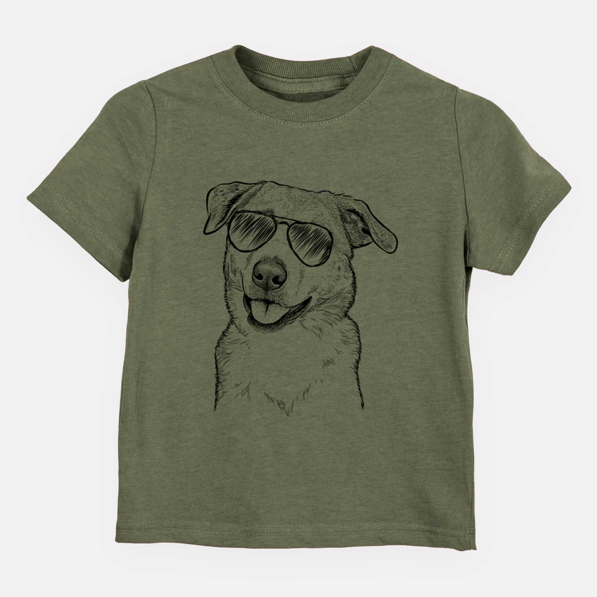 Aviator Sydney the Great Pyrenees Mix - Kids/Youth/Toddler Shirt