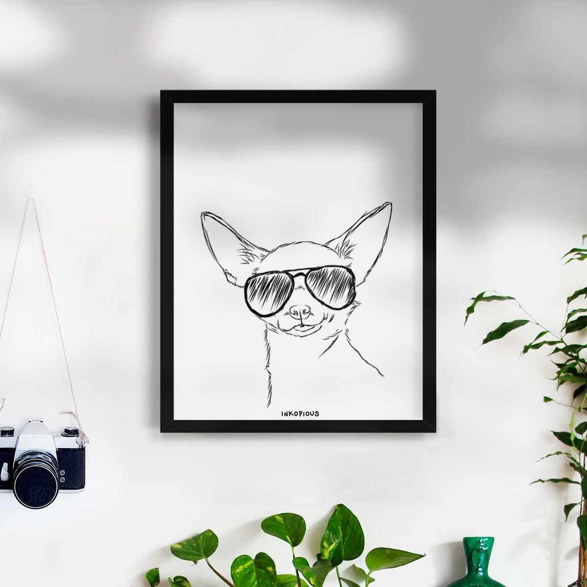 Tabitha the Chihuahua Art Print