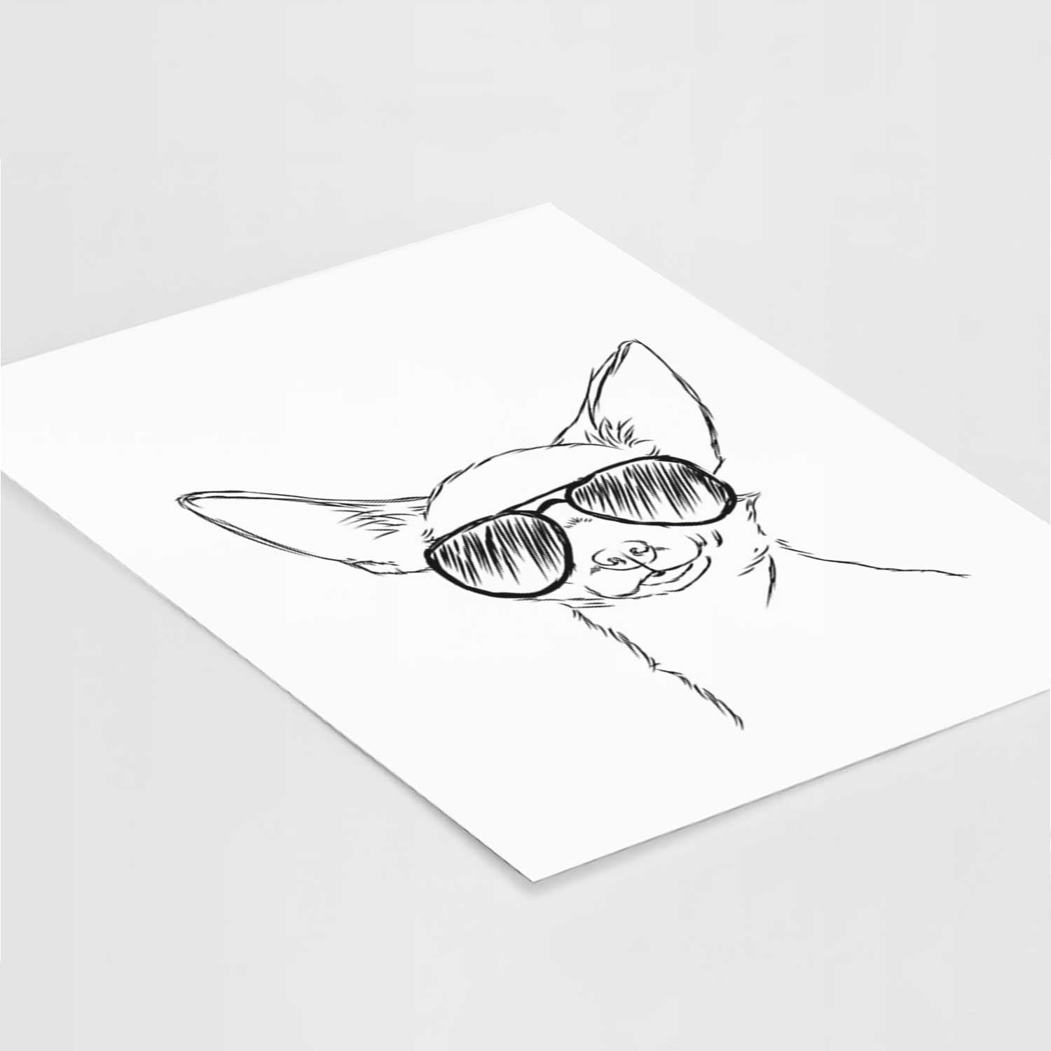 Tabitha the Chihuahua Art Print