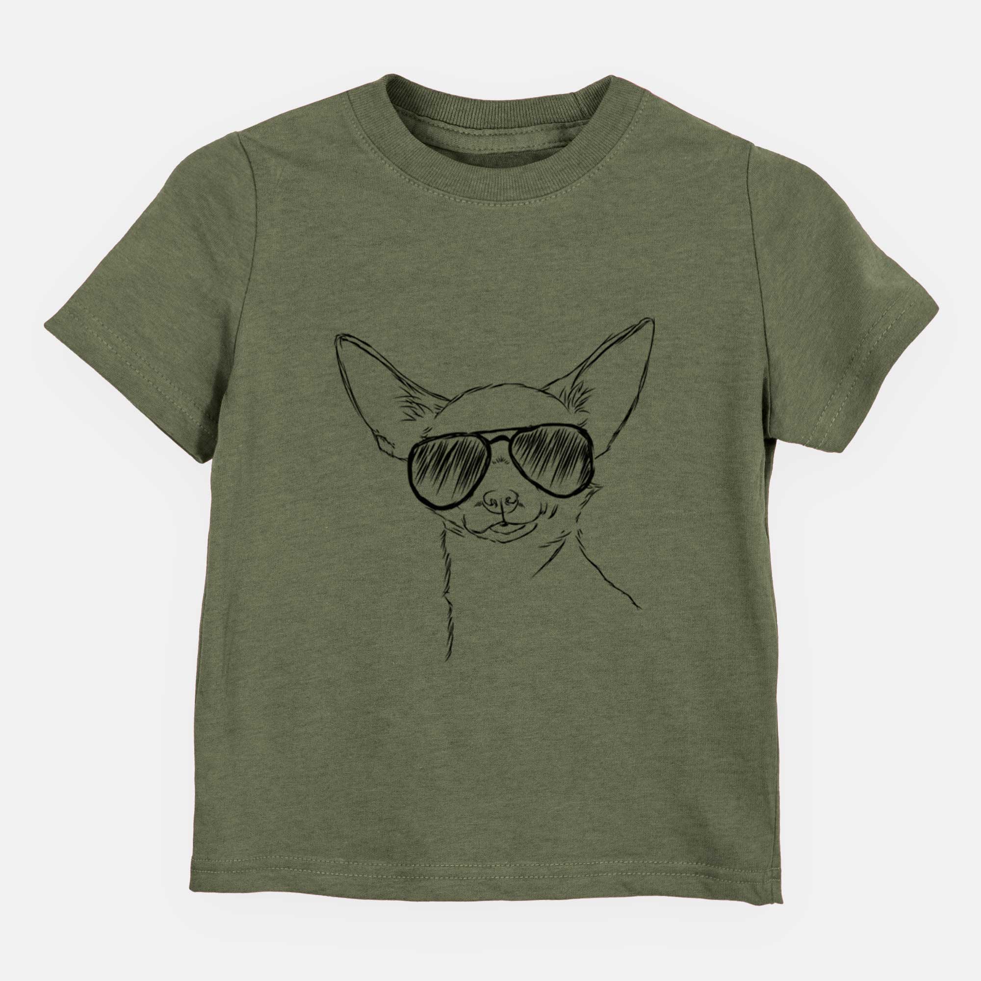 Aviator Tabitha the Chihuahua - Kids/Youth/Toddler Shirt