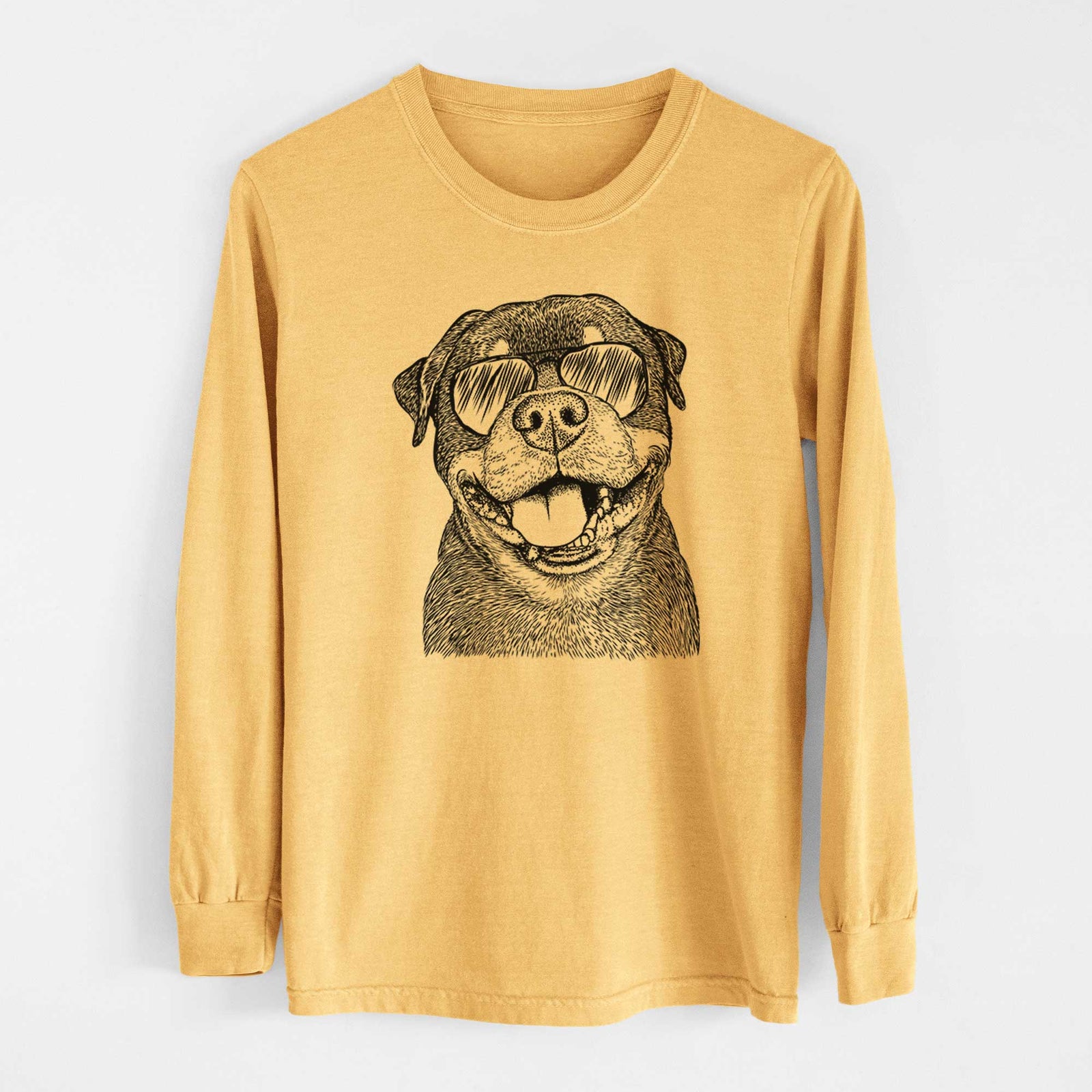 Aviators Talos the Rottweiler - Heavyweight 100% Cotton Long Sleeve