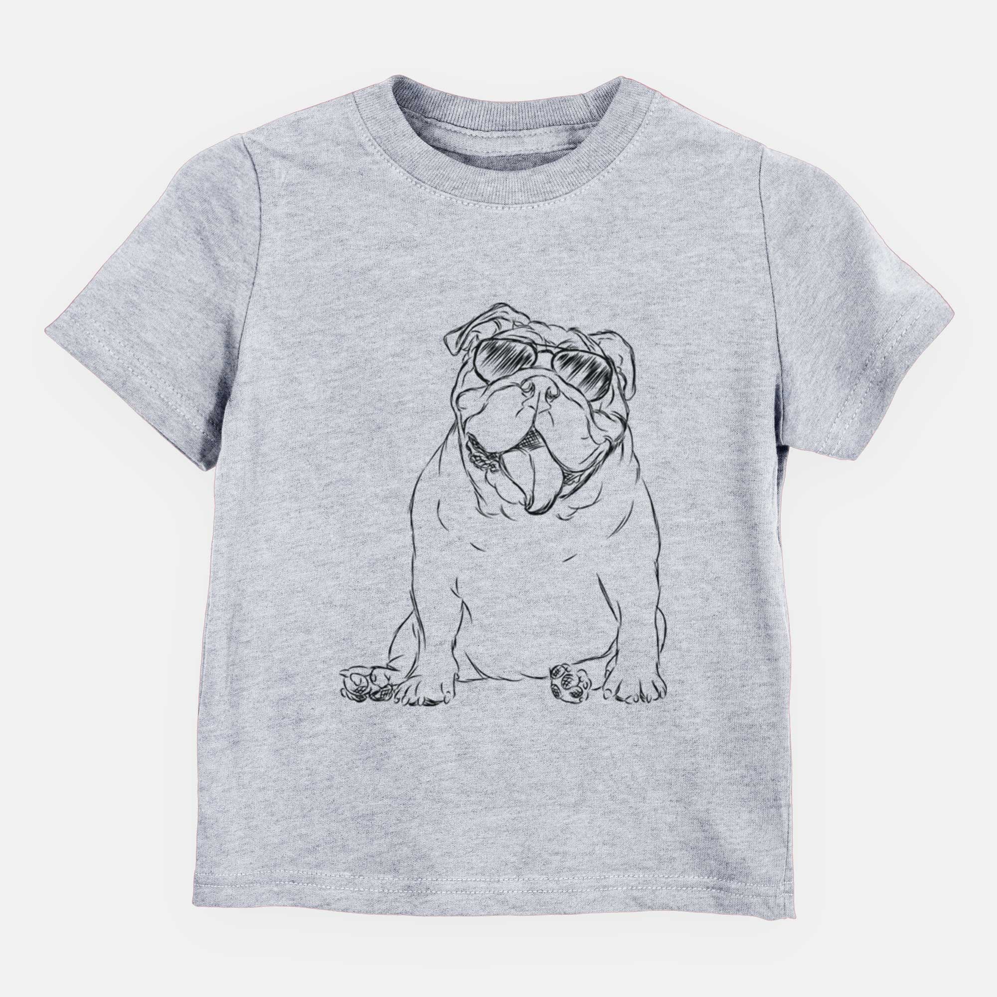 Aviator Tank the English Bulldog - Kids/Youth/Toddler Shirt