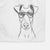 Tanner the Fox Terrier Decorative Hand Towel