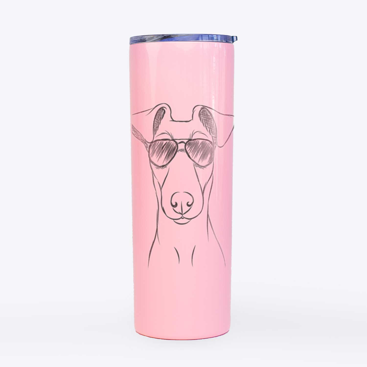 Tanner the Fox Terrier - 20oz Skinny Tumbler