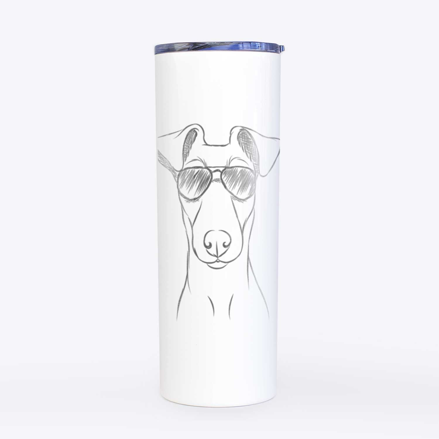 Tanner the Fox Terrier - 20oz Skinny Tumbler