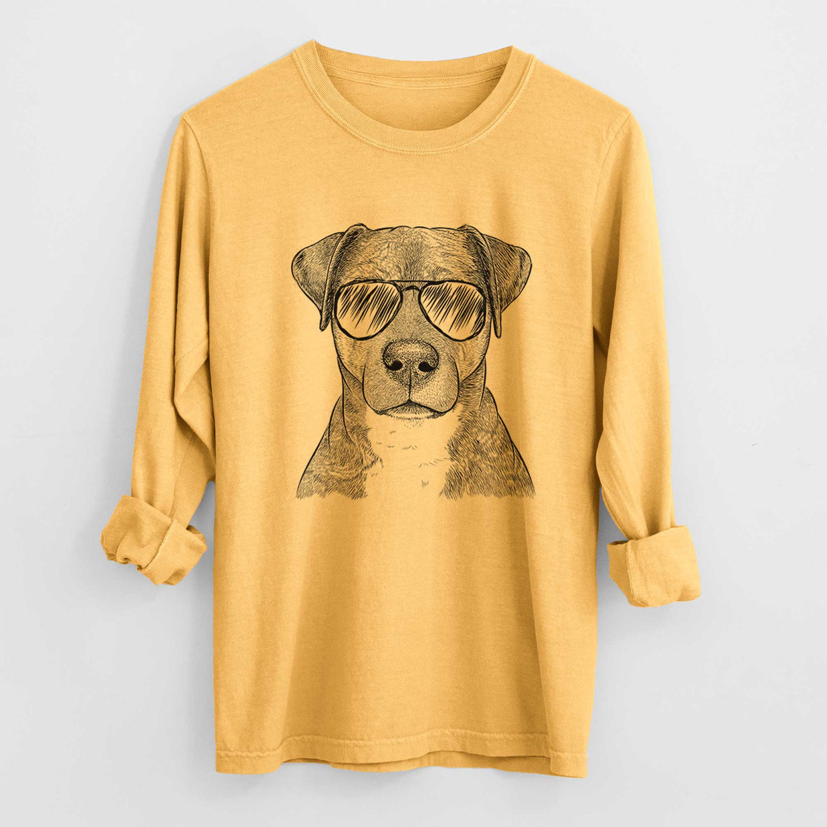 Aviators TedE the Mixed Breed - Heavyweight 100% Cotton Long Sleeve