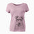 Aviator Ted the Wire Fox Terrier - Women's V-neck Shirt