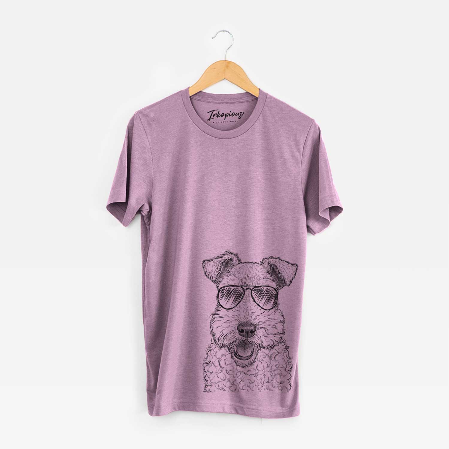 Ted the Wire Fox Terrier - Bella Canvas Unisex Crewneck