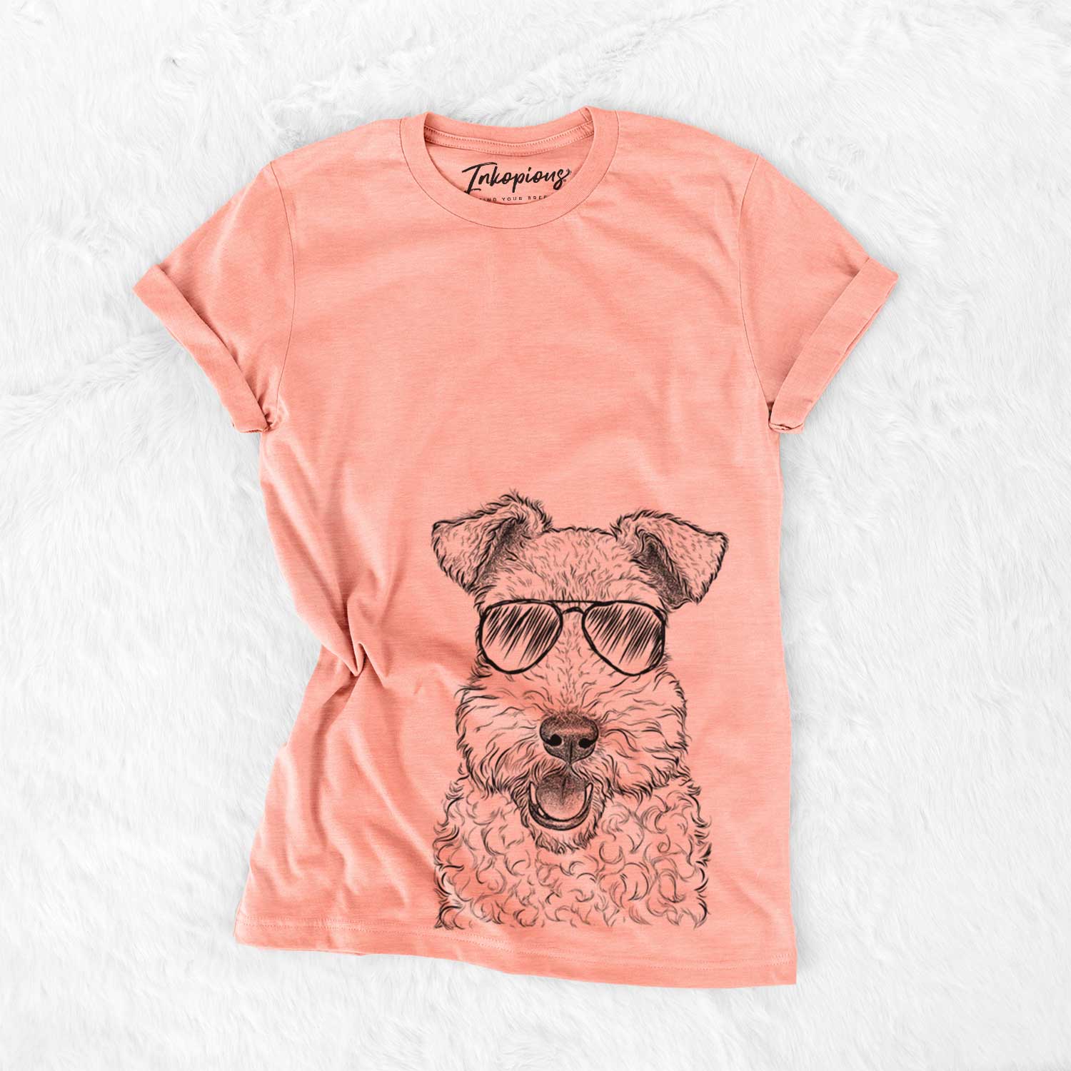 Ted the Wire Fox Terrier - Bella Canvas Unisex Crewneck