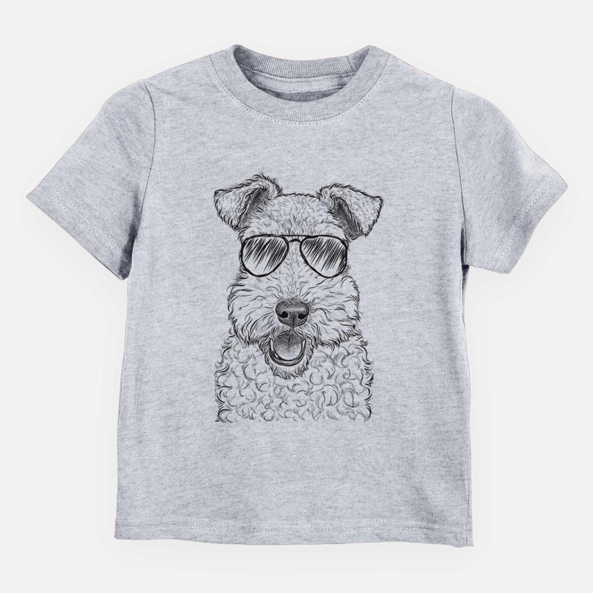 Aviator Ted the Wire Fox Terrier - Kids/Youth/Toddler Shirt