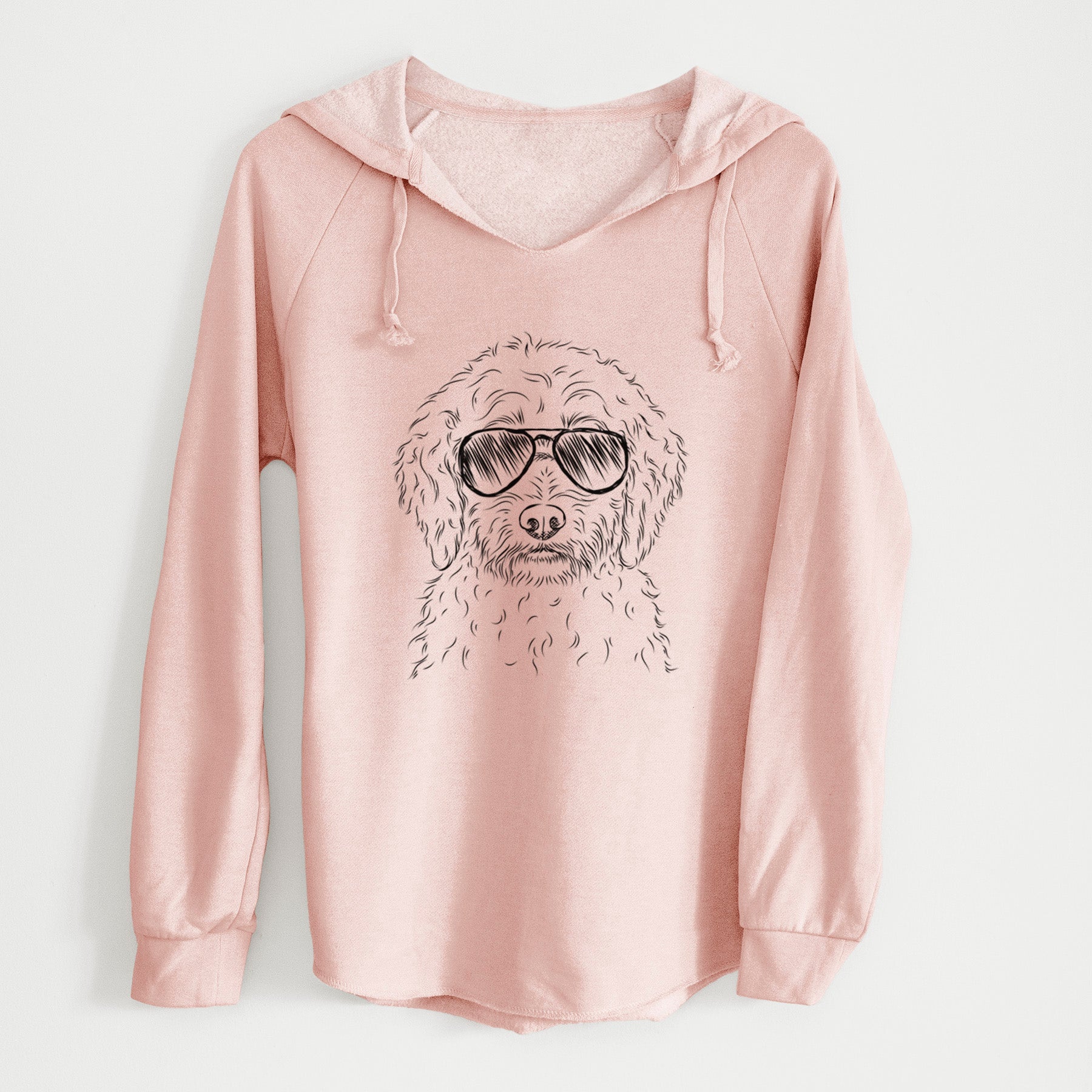 Aviator Teddy the Labradoodle - Cali Wave Hooded Sweatshirt