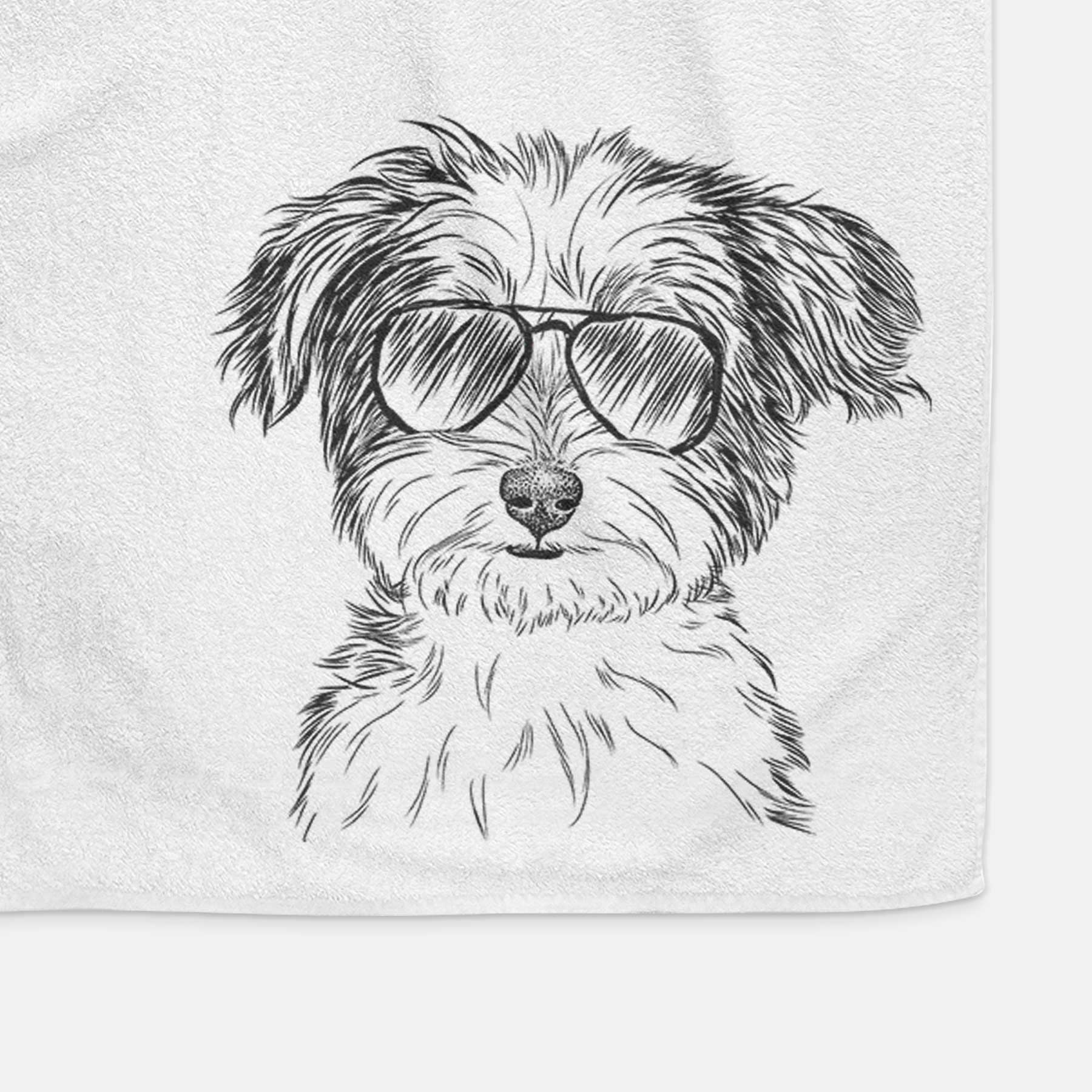 Teddy the Havanese Decorative Hand Towel