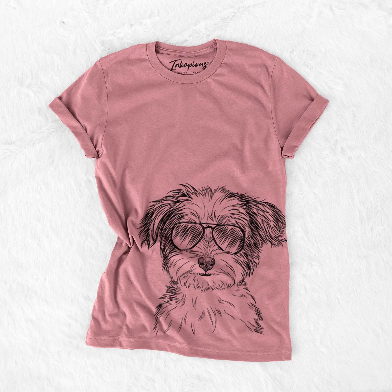 Aviator Teddy the Havanese - Unisex Crewneck
