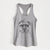 Teddy Jam the Pitbull - Women's Racerback Tanktop