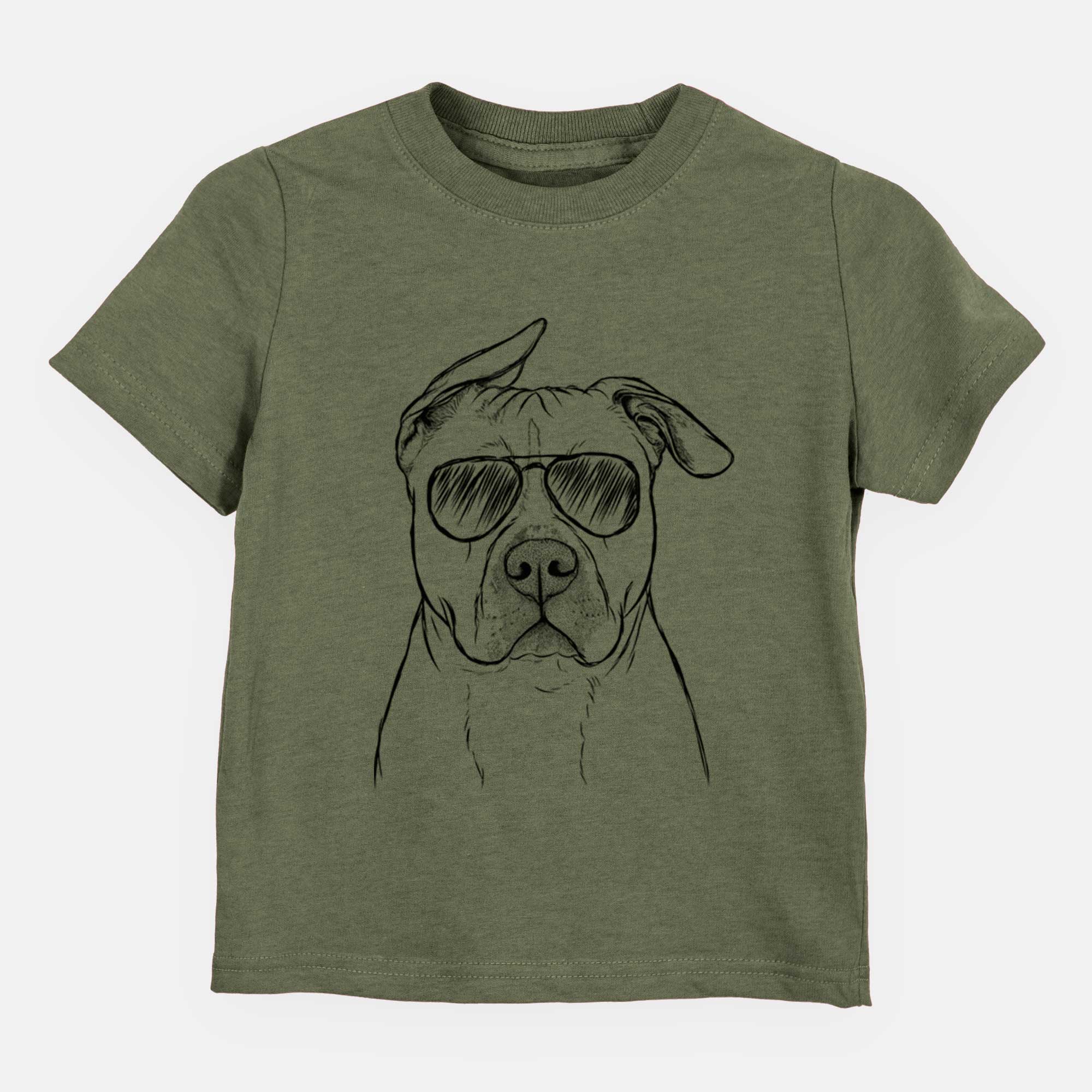 Aviator Teddy Jam the Pitbull - Kids/Youth/Toddler Shirt