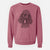 Aviator Teddy the Mini Poodle - Unisex Pigment Dyed Crew Sweatshirt