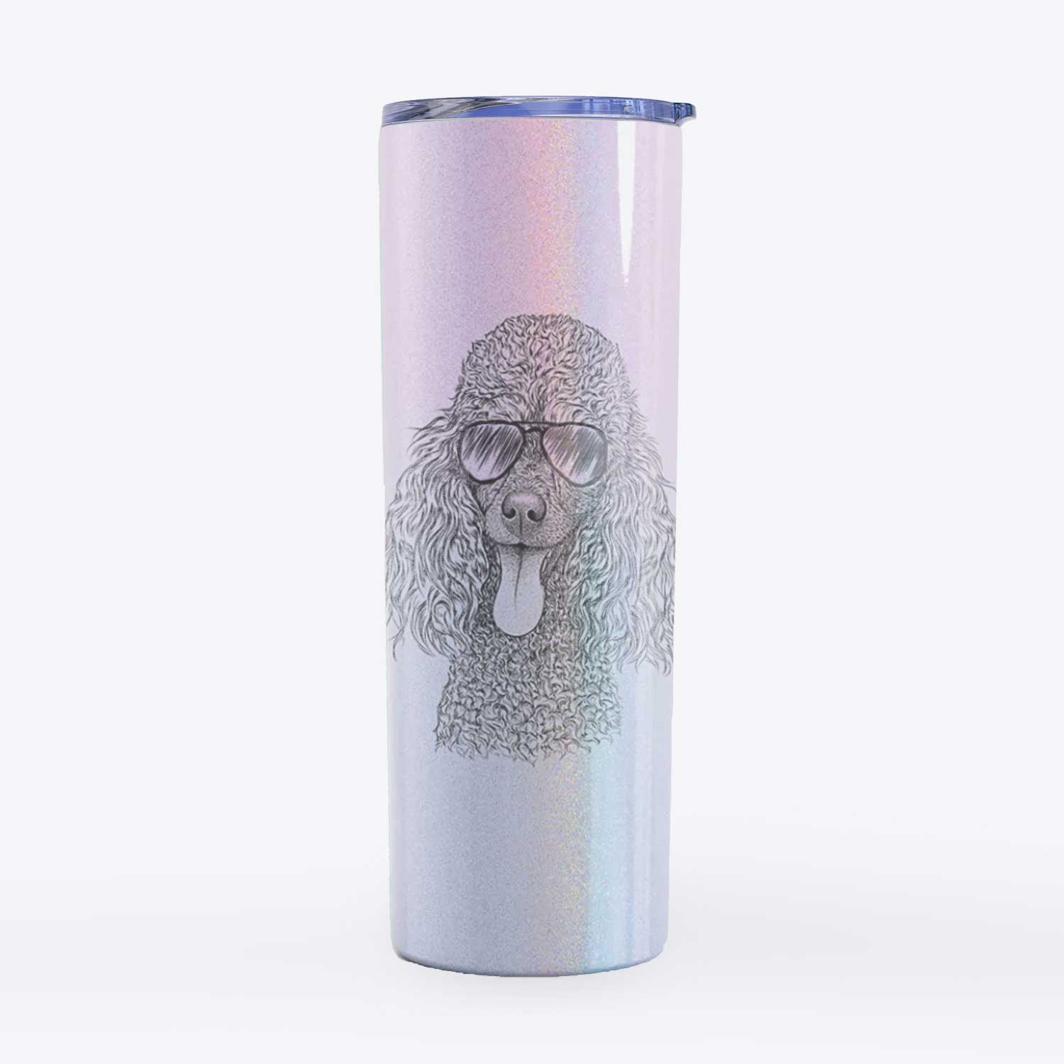 Teddy the Mini Poodle - 20oz Skinny Tumbler