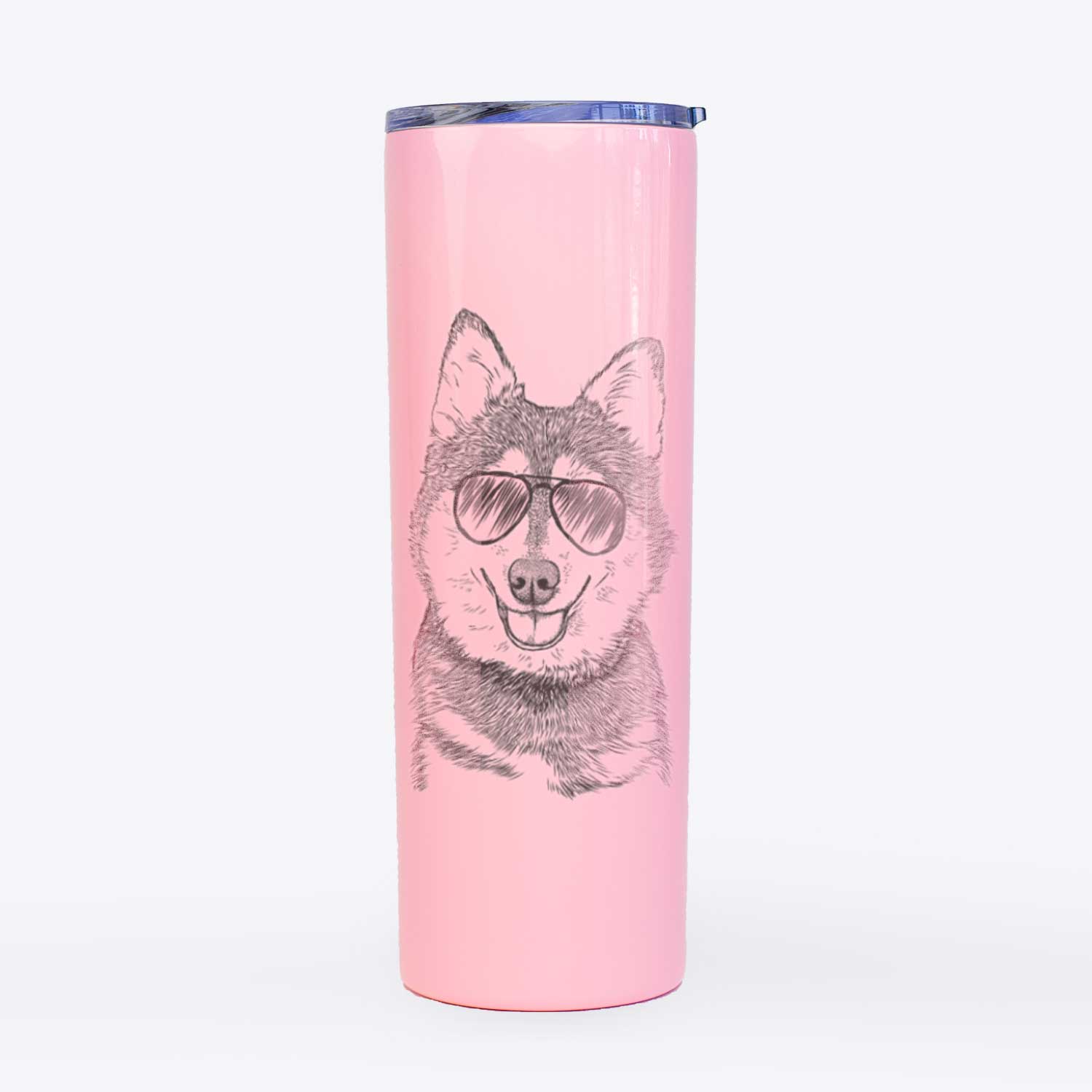 Tellie the Alaskan Klee Kai - 20oz Skinny Tumbler