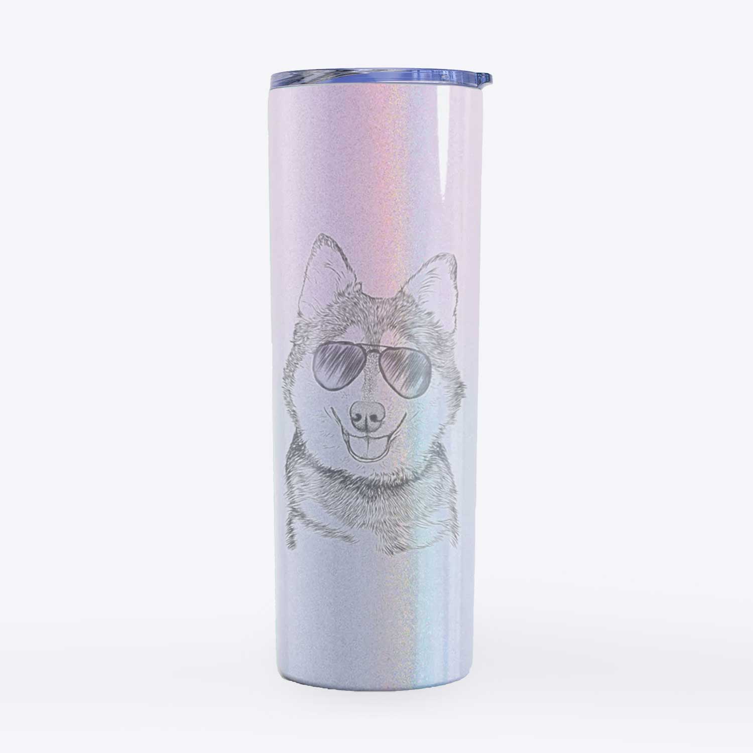 Tellie the Alaskan Klee Kai - 20oz Skinny Tumbler