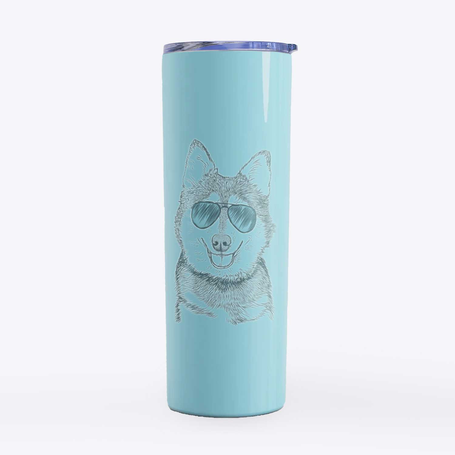 Tellie the Alaskan Klee Kai - 40oz Tumbler with Handle