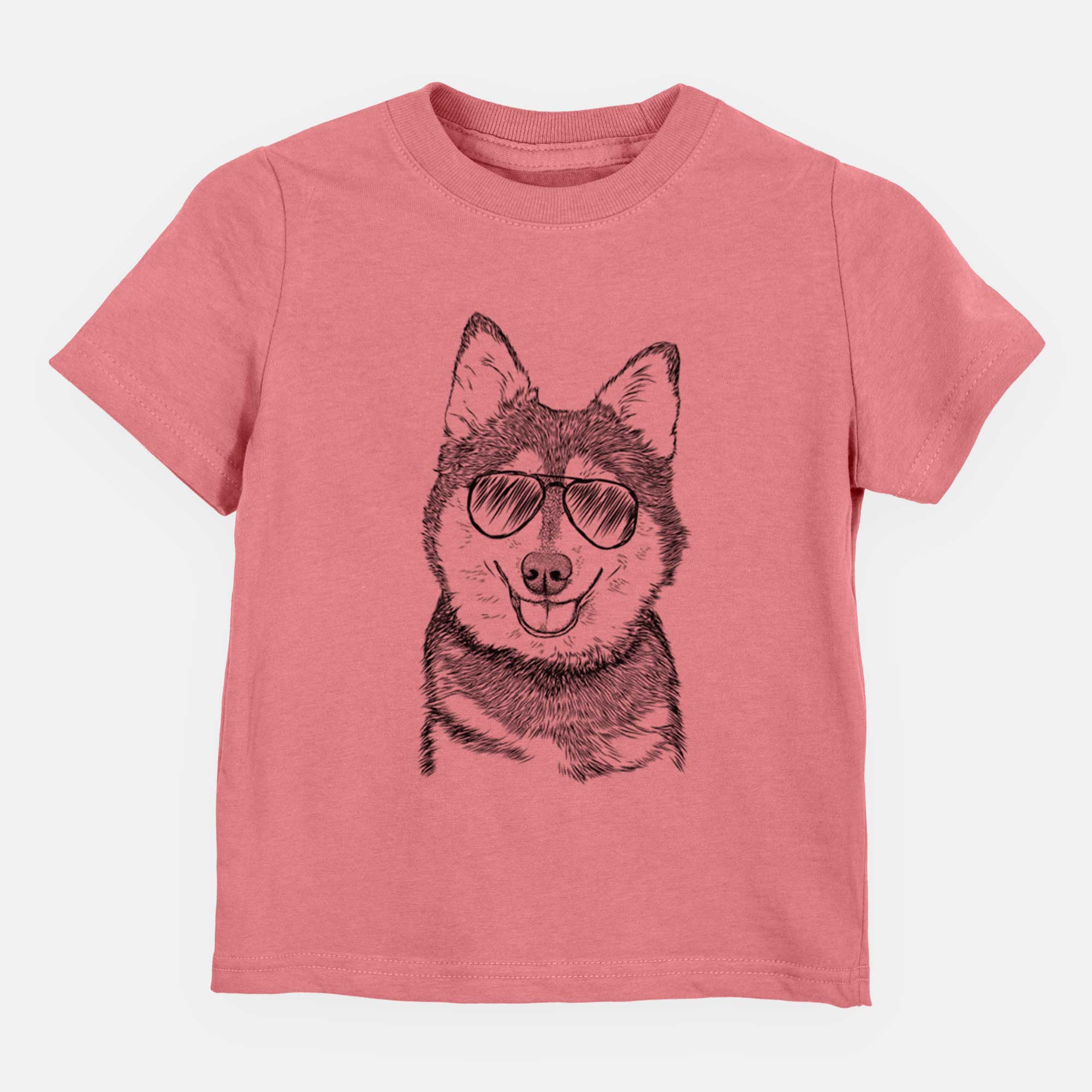 Aviator Tellie the Alaskan Klee Kai - Kids/Youth/Toddler Shirt