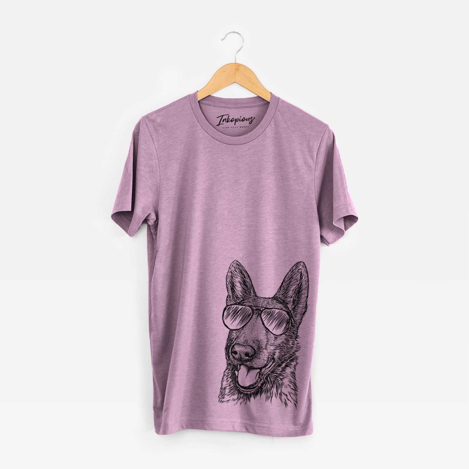 Tena the German Shepherd - Bella Canvas Unisex Crewneck