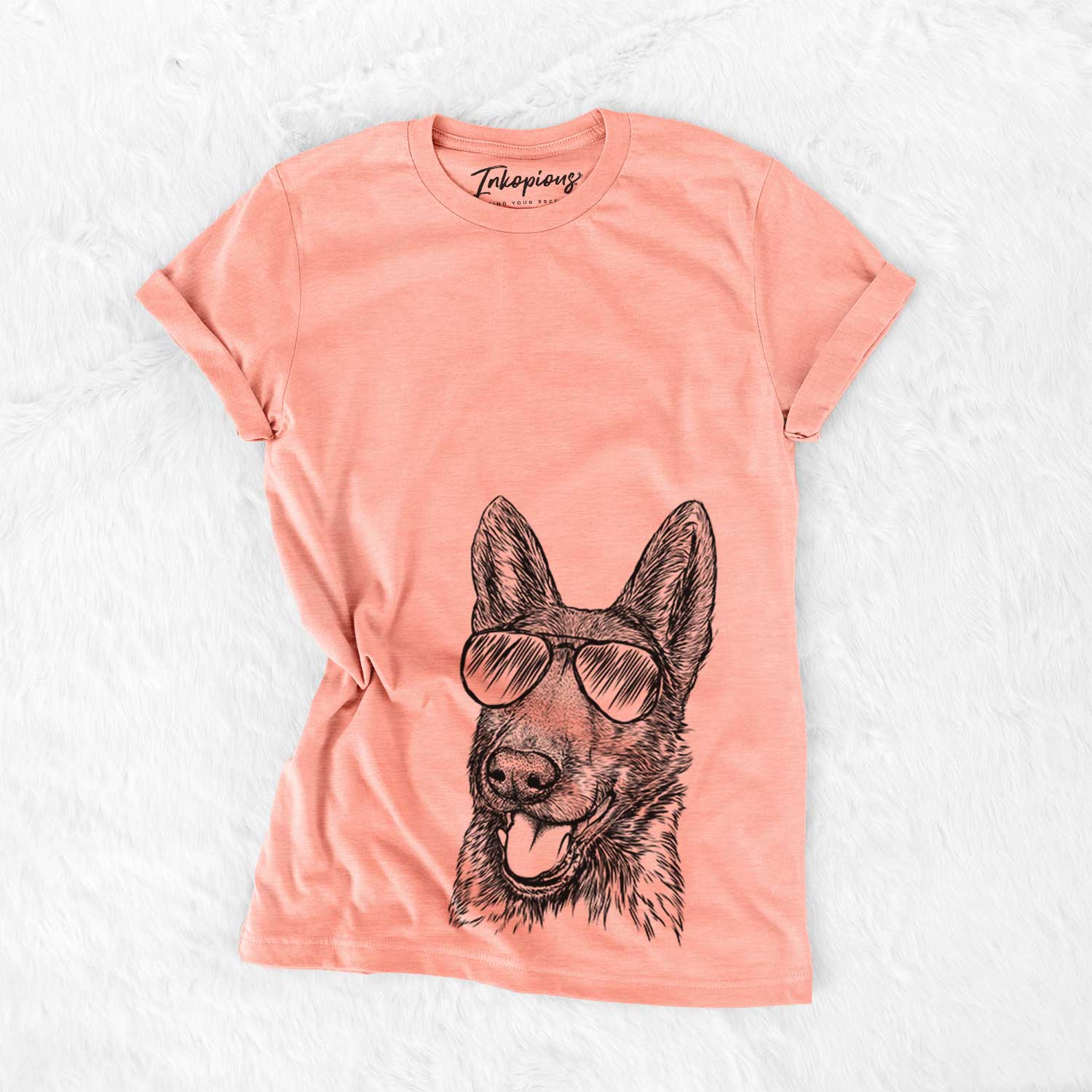 Tena the German Shepherd - Bella Canvas Unisex Crewneck