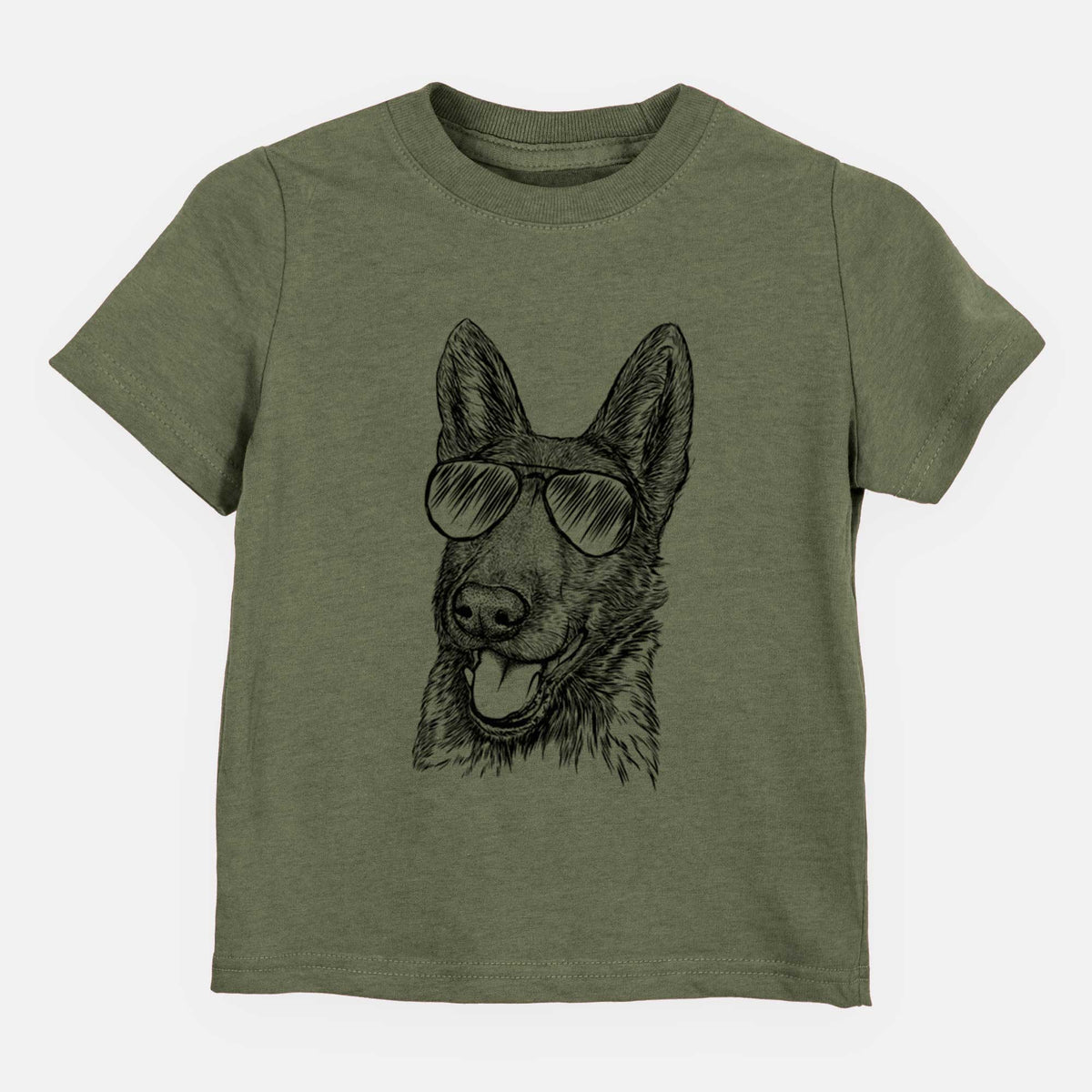 Aviator Tena the German Shepherd - Kids/Youth/Toddler Shirt