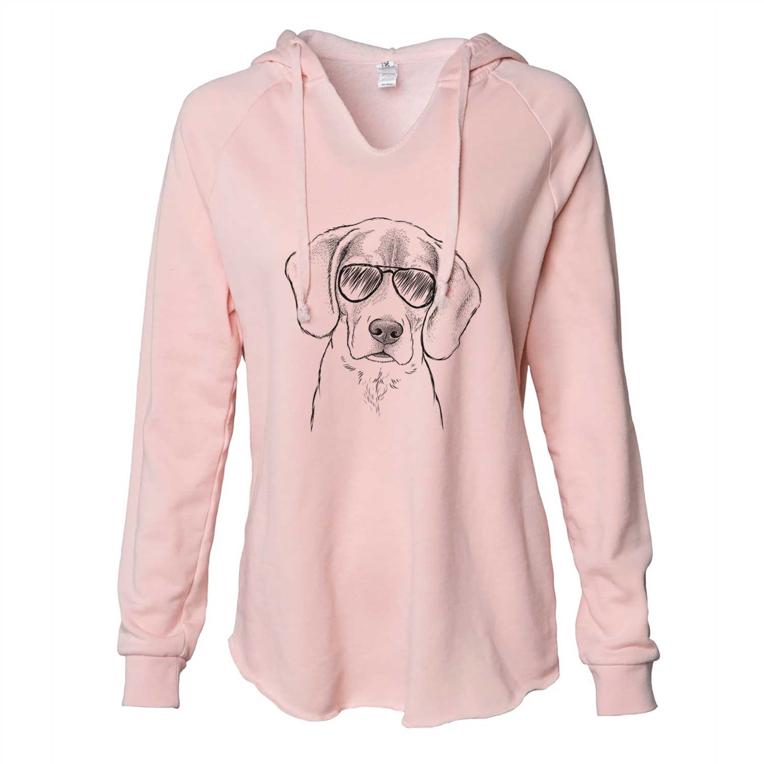 Thea the Beagle - Cali Wave Hooded Sweatshirt