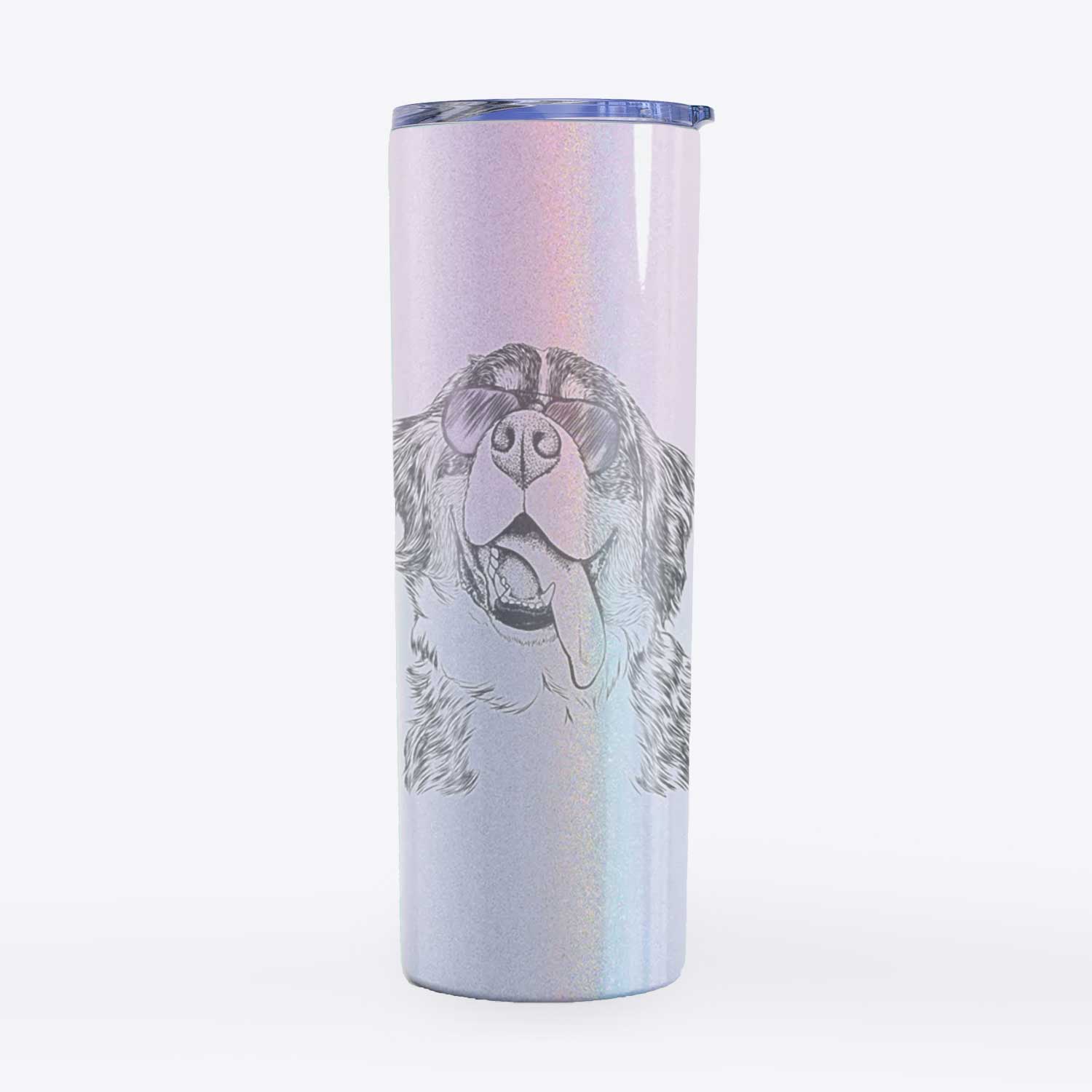 Theo the Bernese Mountain Dog - 20oz Skinny Tumbler