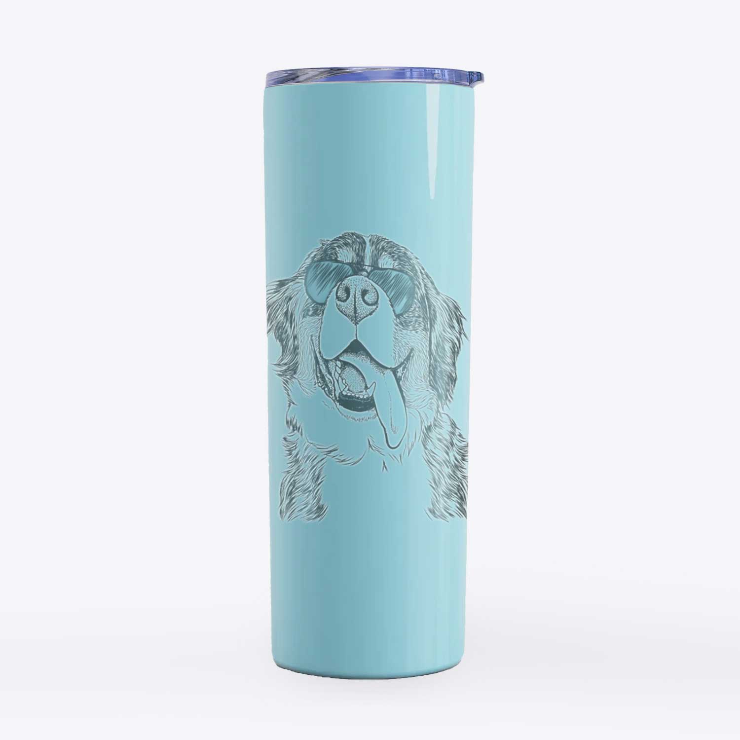 Theo the Bernese Mountain Dog - 20oz Skinny Tumbler