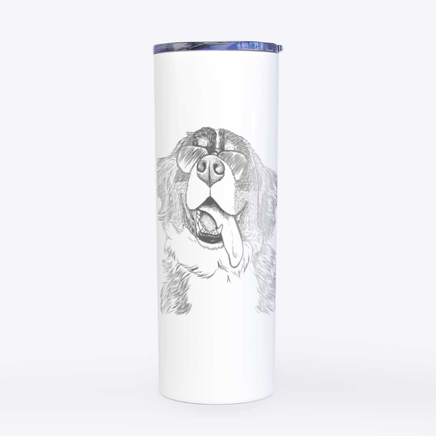 Theo the Bernese Mountain Dog - 20oz Skinny Tumbler