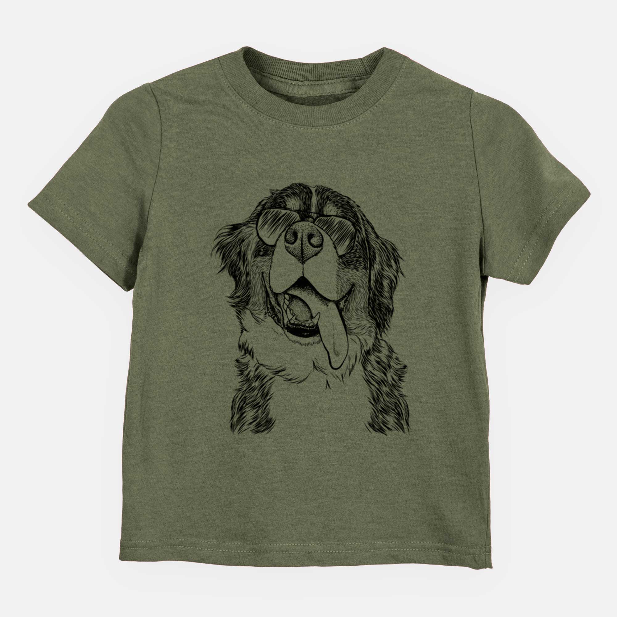 Aviator Theo the Bernese Mountain Dog - Kids/Youth/Toddler Shirt