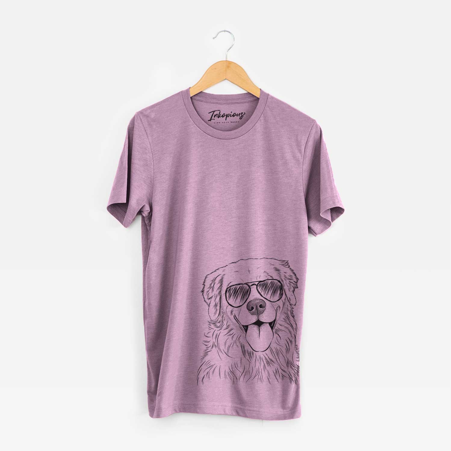 Ticket the Golden Retriever - Bella Canvas Unisex Crewneck