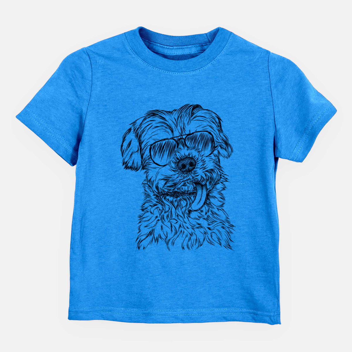 Aviator Tiny Titan the Shih Tzu - Kids/Youth/Toddler Shirt