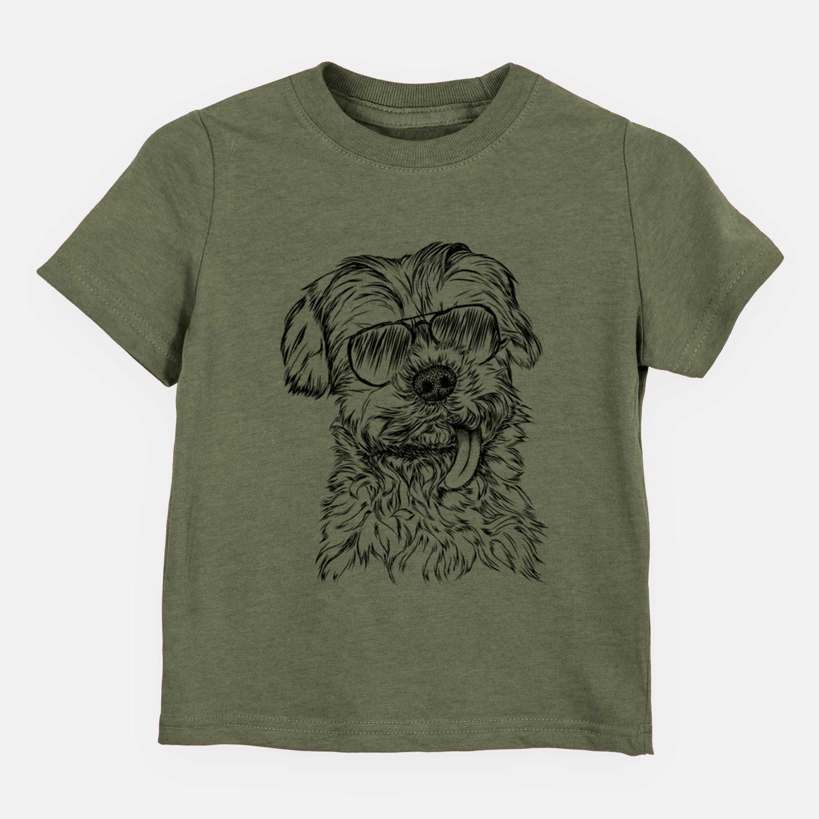 Aviator Tiny Titan the Shih Tzu - Kids/Youth/Toddler Shirt