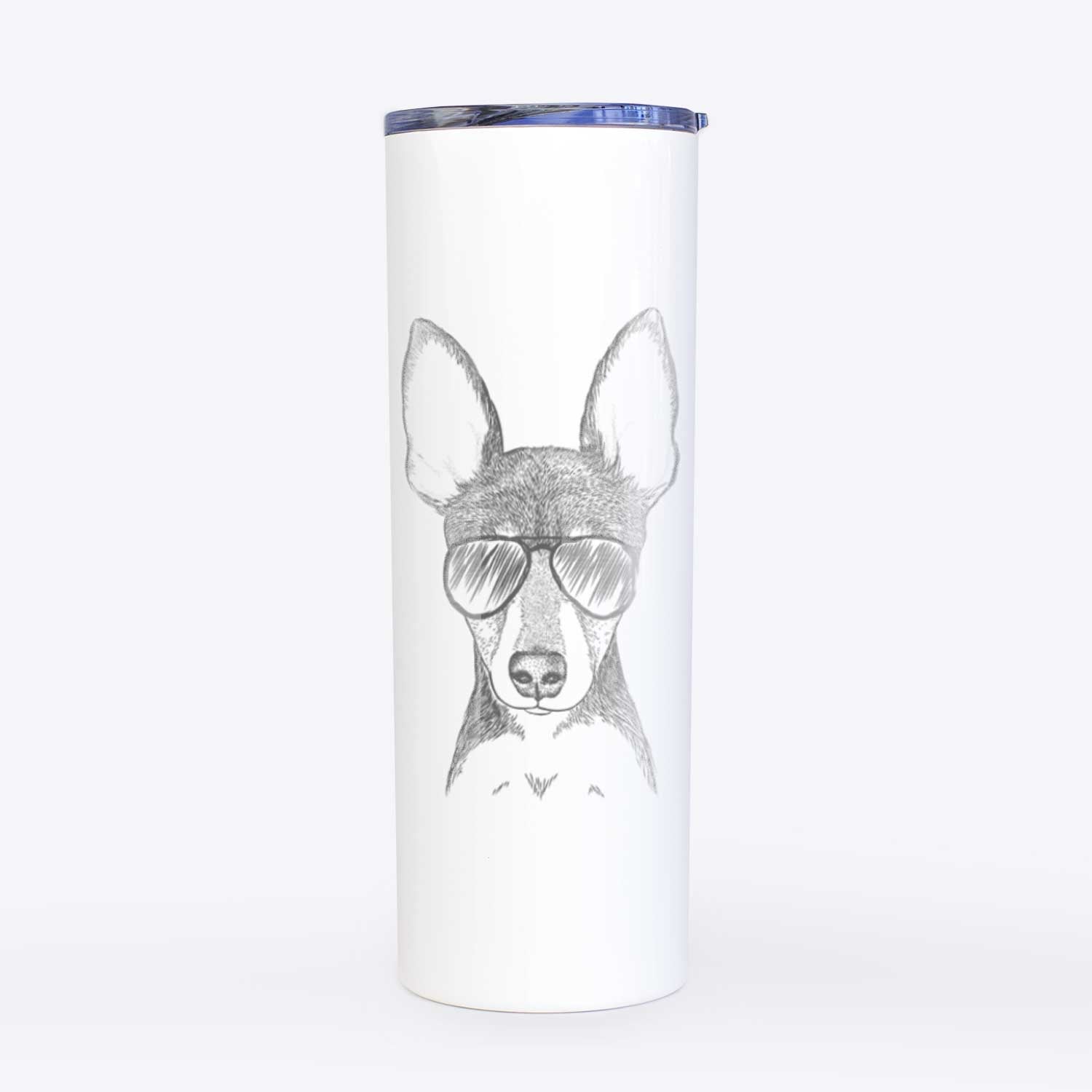 Tiny the Toy Fox Terrier - 20oz Skinny Tumbler