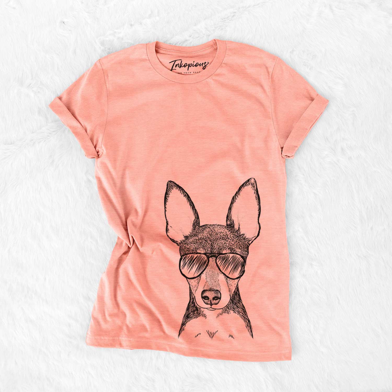 Tiny the Toy Fox Terrier - Bella Canvas Unisex Crewneck