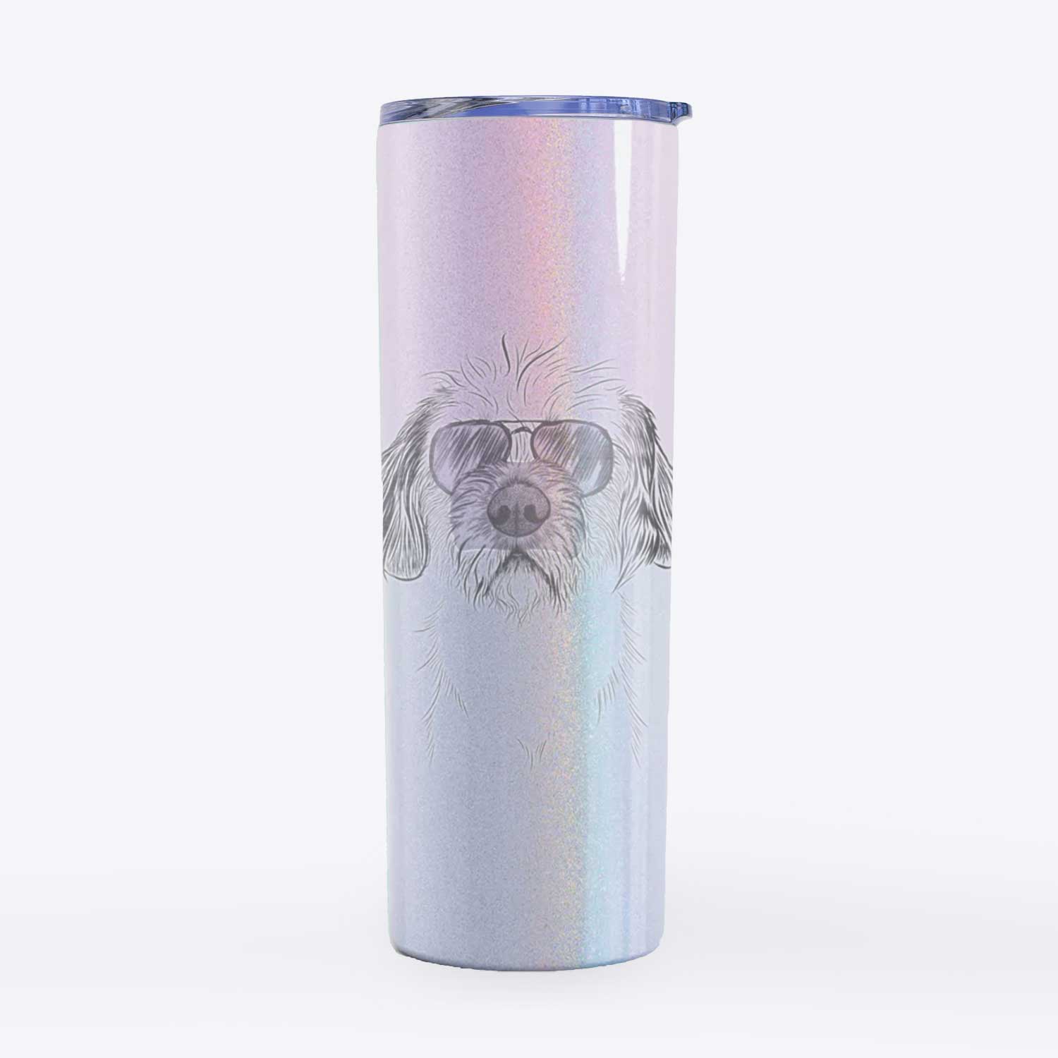 Tiny Tucker the Mixed Breed - 20oz Skinny Tumbler