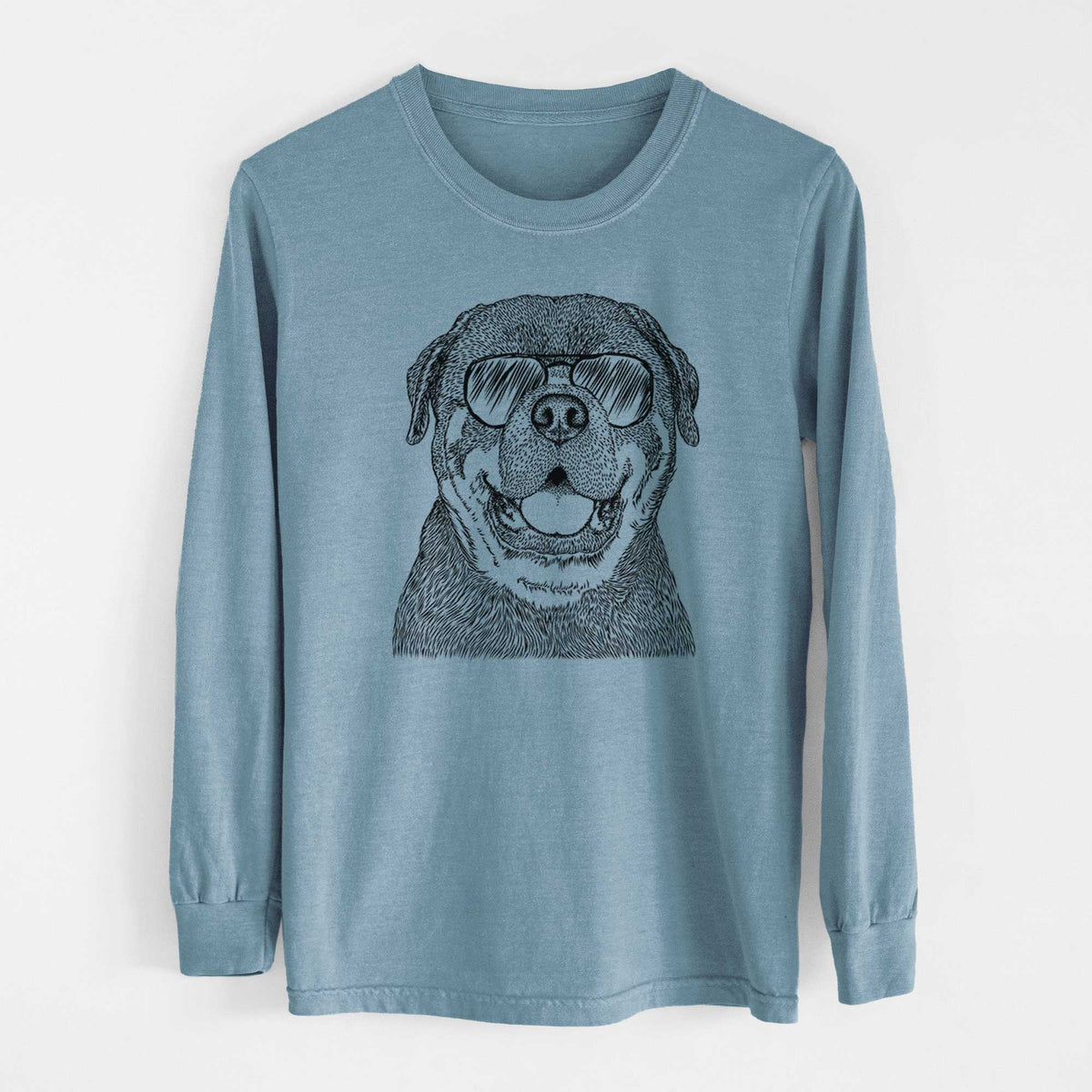 Aviators Titan the Rottweiler - Heavyweight 100% Cotton Long Sleeve