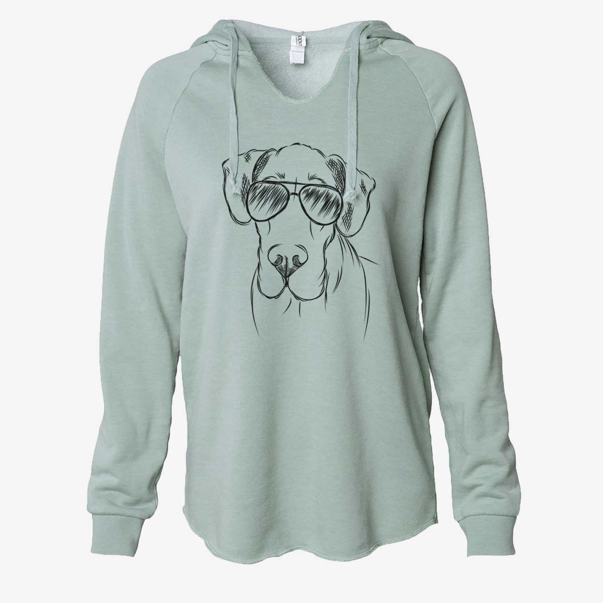 Titus the Great Dane - Cali Wave Hooded Sweatshirt