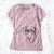 Titus the Great Dane - Women's V-neck Shirt