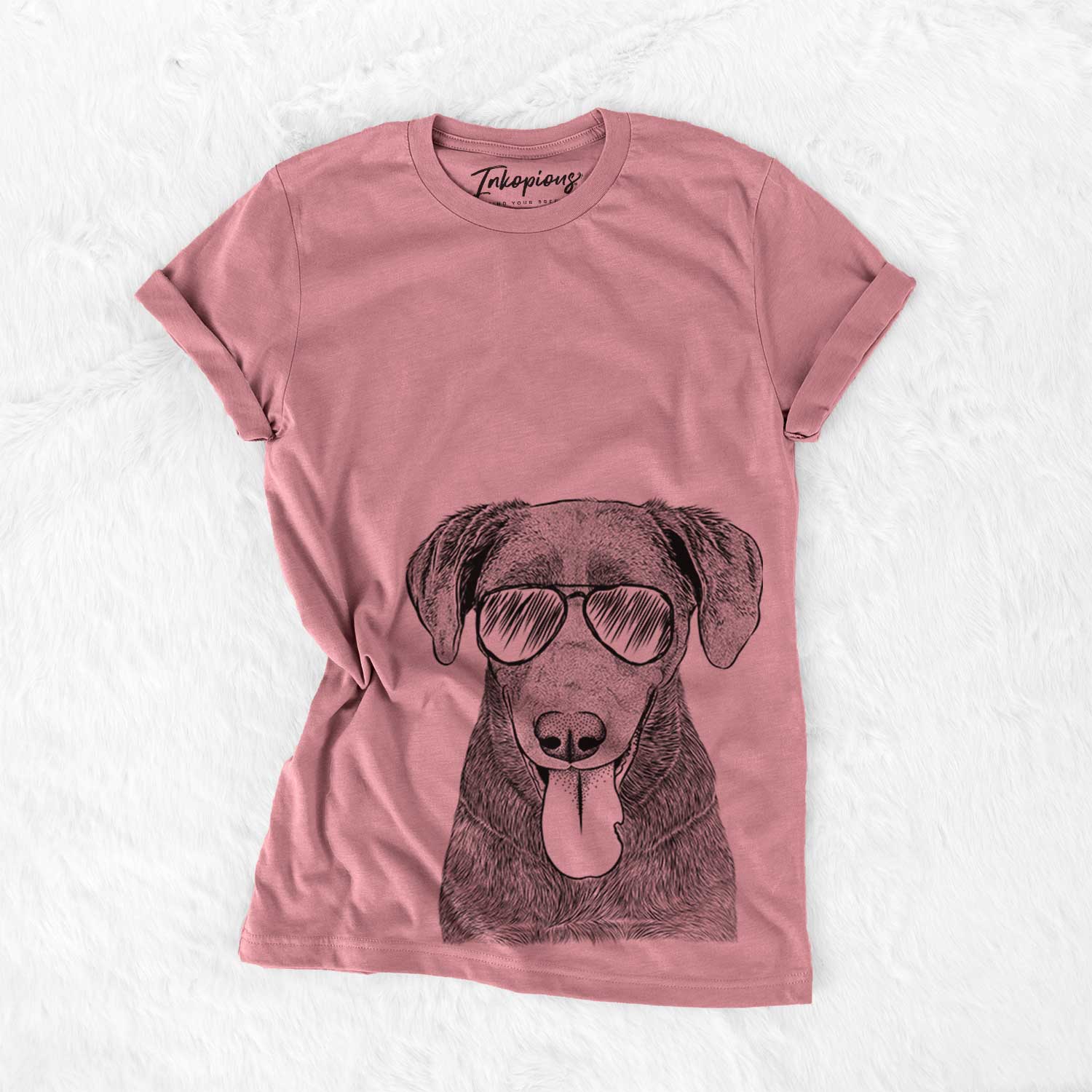 Tobes the Chocolare Lab - Bella Canvas Unisex Crewneck