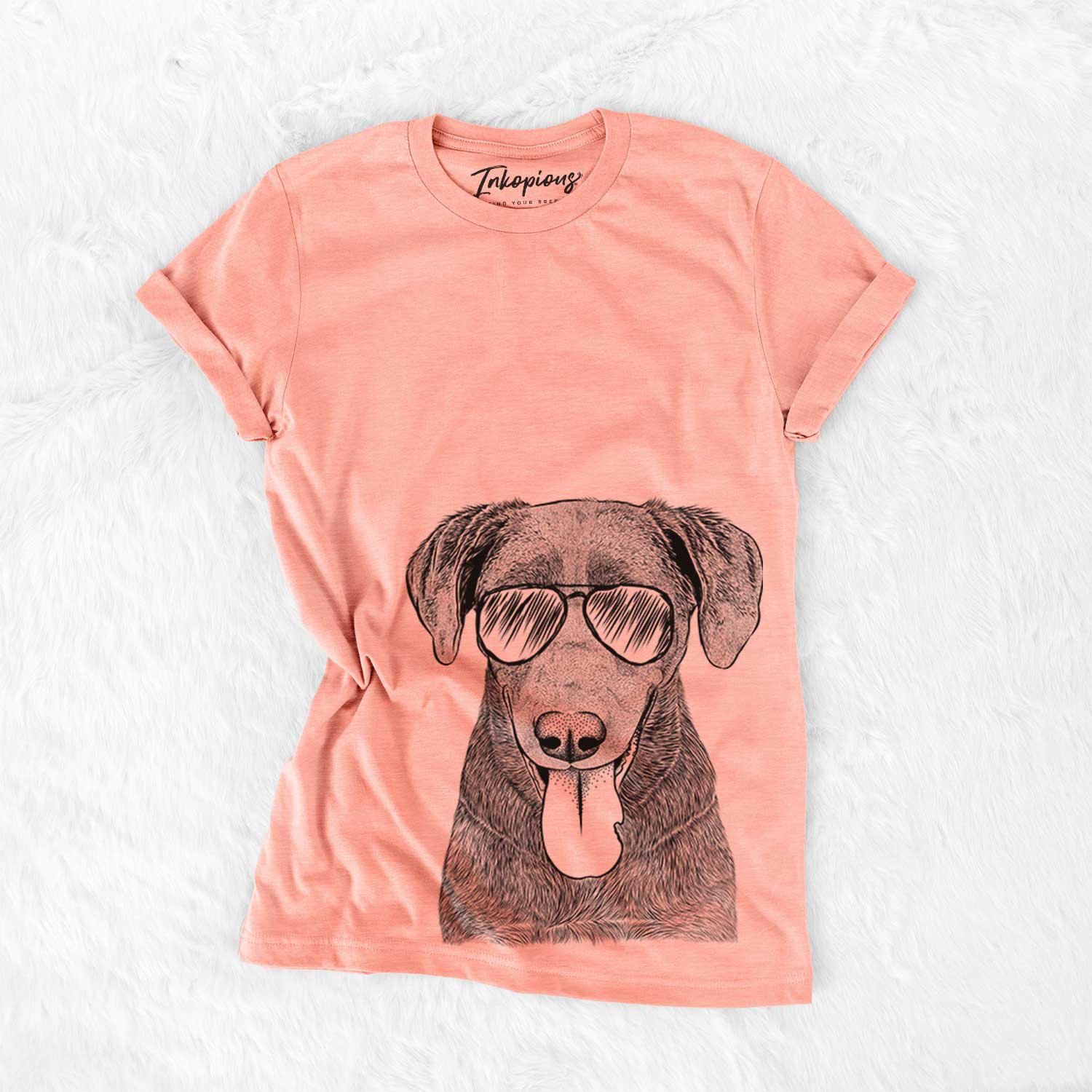 Tobes the Chocolare Lab - Bella Canvas Unisex Crewneck