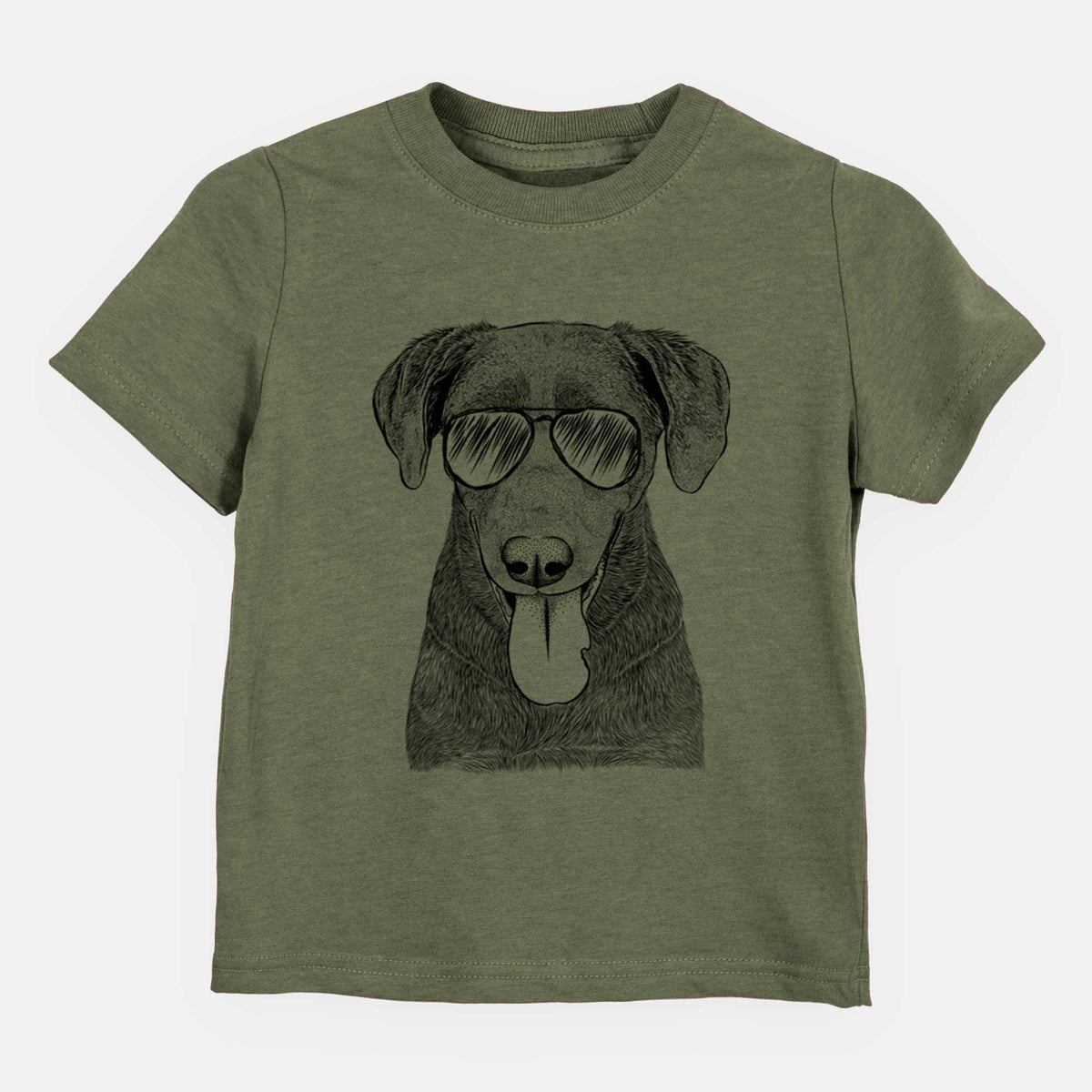 Aviator Tobes the Chocolate Lab - Kids/Youth/Toddler Shirt