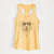 Toby the Golden Retriever - Women's Racerback Tanktop