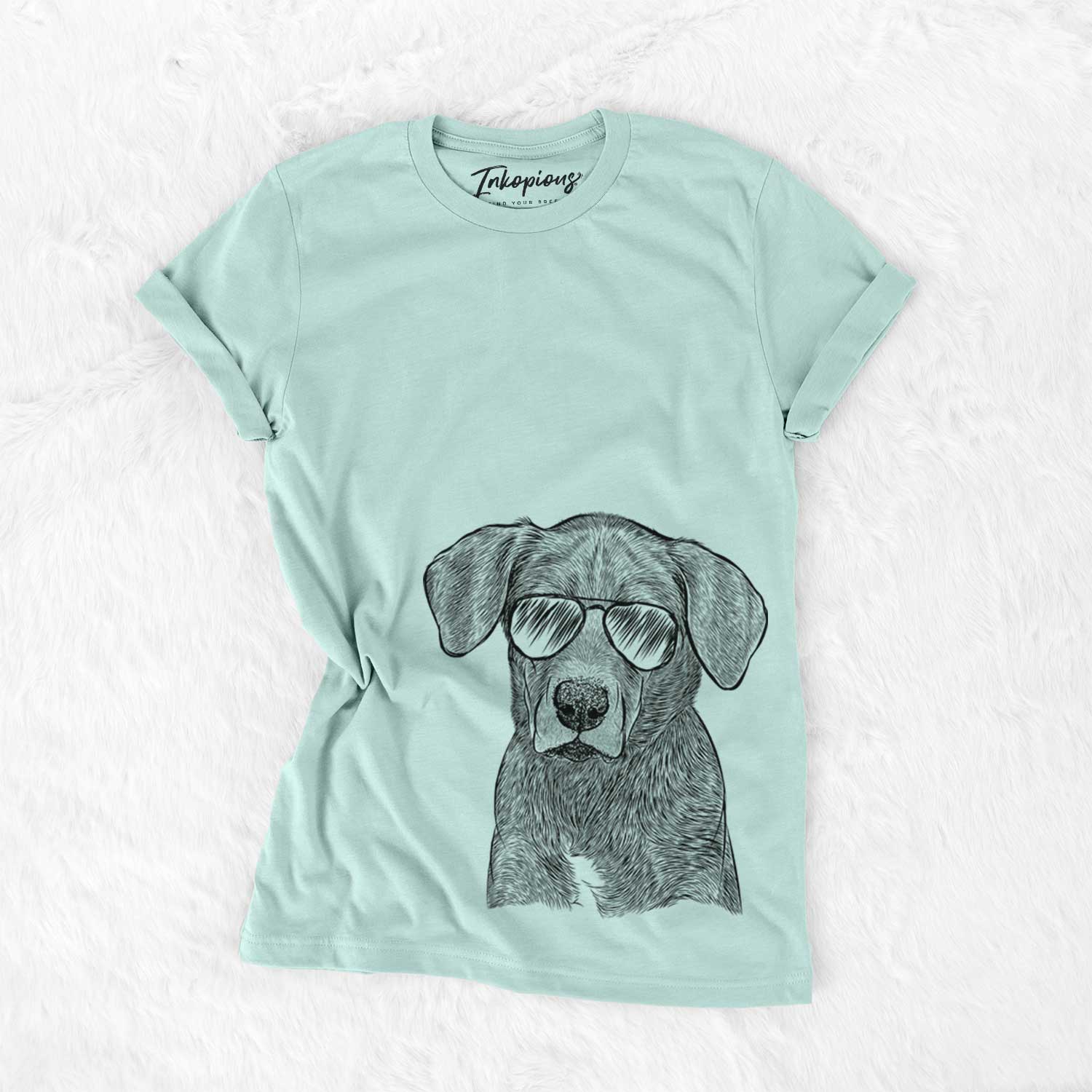 Aviator Tom the Lab Dane Mix - Unisex Crewneck