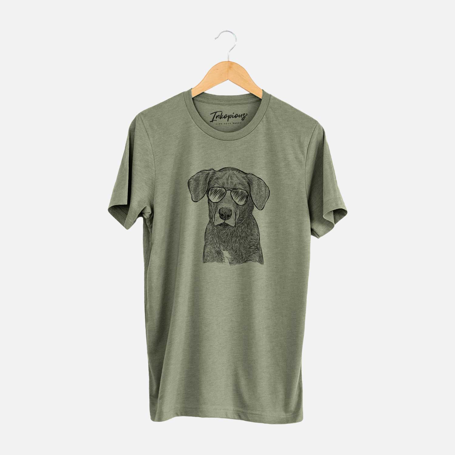 Aviator Tom the Lab Dane Mix - Unisex Crewneck