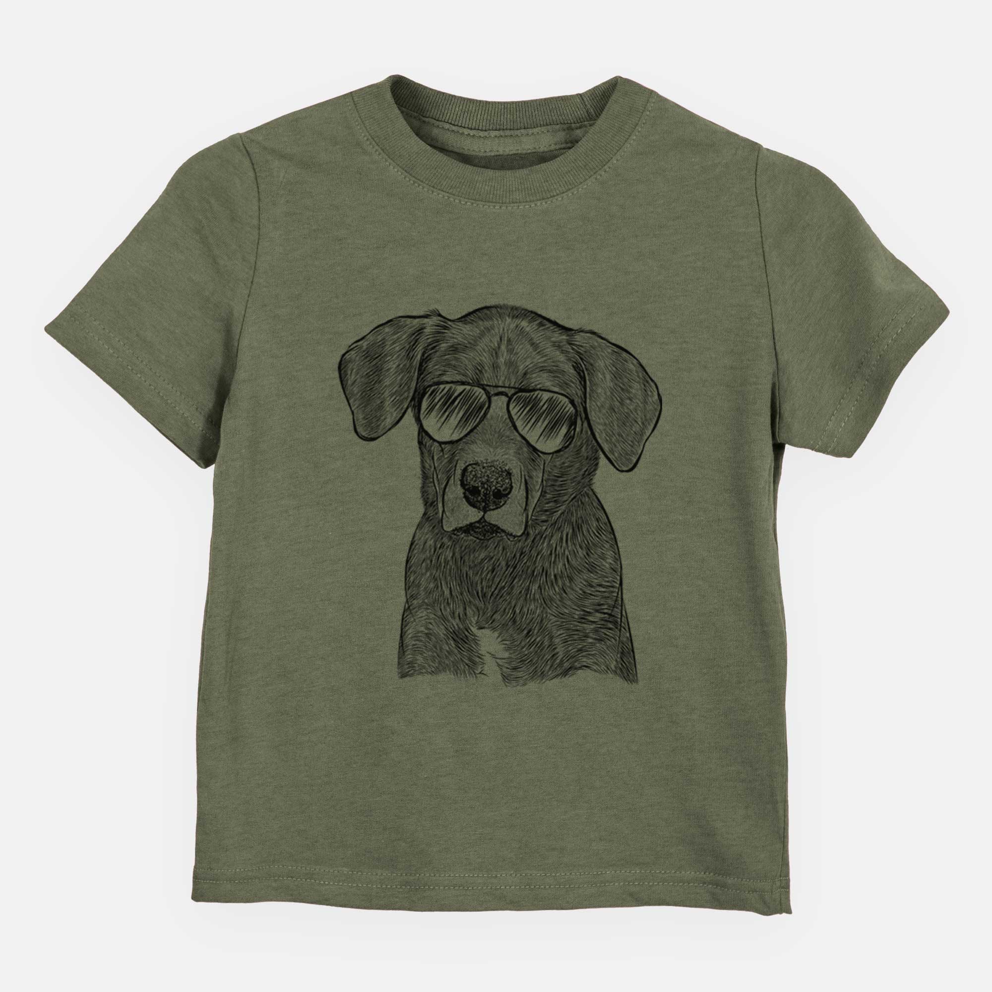 Aviator Tom the Lab Dane Mix - Kids/Youth/Toddler Shirt
