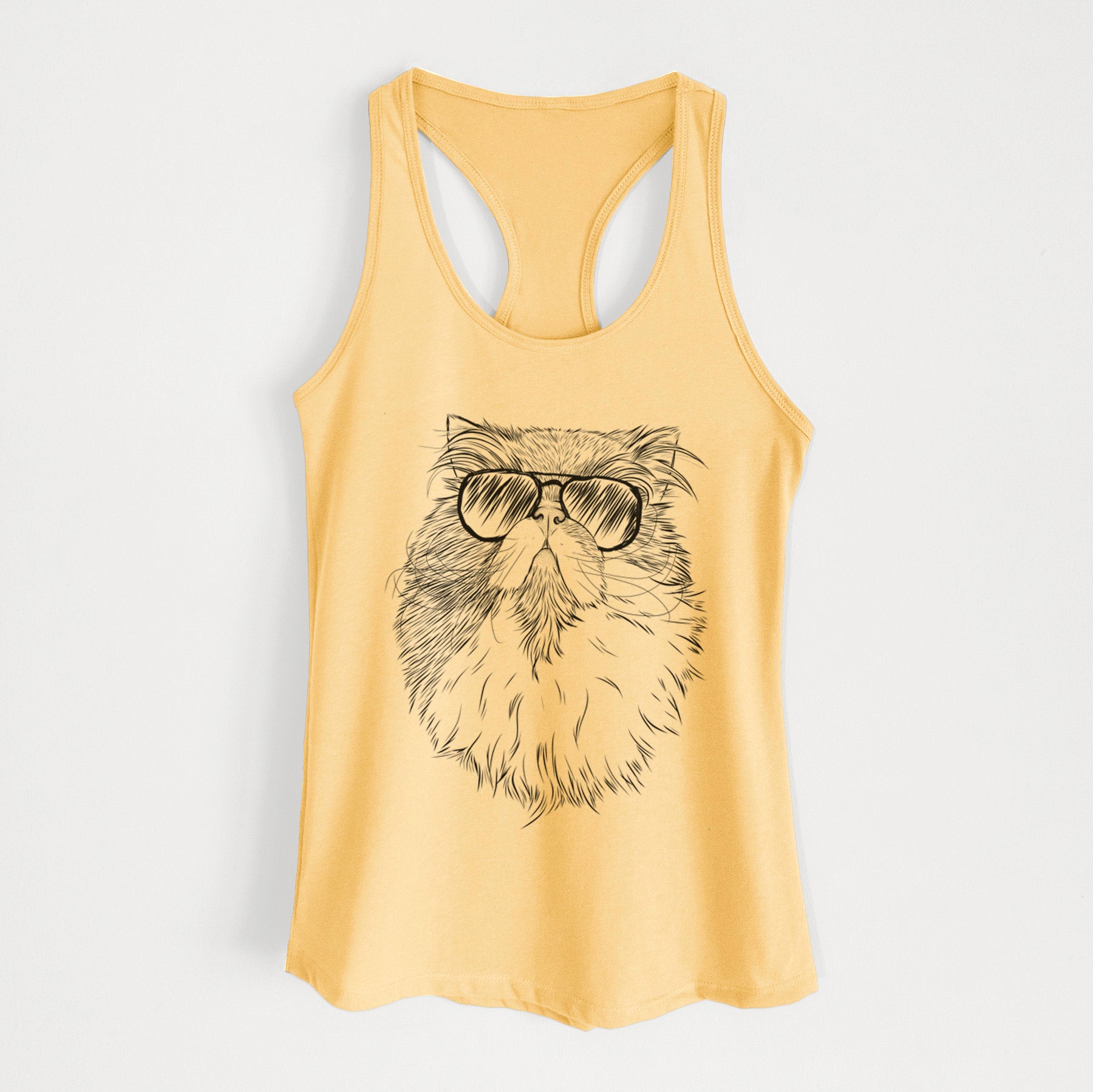 Tookie the Perisan Cat - Women's Racerback Tanktop